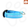 Reflective LED Dog Collar for Night Safety - Durable, Geometric Patterned, Battery-Powered, Ideal for Small/Medium Breeds 