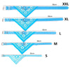Bandana Collier en Cuir Imprimé pour Chien et Chat – Foulard Réglable Toutes Races