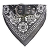 Bandana Collier en Cuir Imprimé pour Chien et Chat – Foulard Réglable Toutes Races