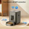 Distributeur Automatique de Croquettes 2L pour Chien et Chat – Programmable WiFi et Caméra