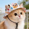Bob de Soleil pour Chien et Chat – Chapeau Cartoon Ajustable Petites Races