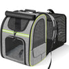 Mochila expandible para gatos y perros pequeños: transpirable y plegable