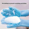 Gants de Toilettage en Silicone pour Chien et Chat - Massage et Bain
