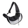 Bolso de hombro ventilado para perros y gatos: transporte cómodo con manos libres