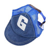 Casquette de Soleil pour Chien – Bob Ajustable avec Trous pour les Oreilles