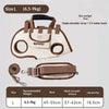Sac de Transport Portable pour Chien et Chat - Bandoulière Ajustable avec Harnais Intégré