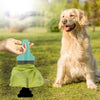 Recogedor portátil para excrementos de perro: recogedor de residuos con dispensador de bolsas integrado
