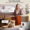 Distributeur Automatique 4L et Fontaine 2,2L pour Chien et Chat – WiFi, Caméra et Capteur