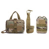 Kit 3 Sacoches Tactiques MOLLE pour Chien – 2 Pochettes + Ceinture
