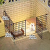 Parc intérieur pour chien - barrière modulable pour petits chiens