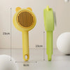 Brosse Démêlante pour Chien et Chat - Toilettage Poils Longs - Massage et Soin