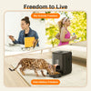 Distributeur Automatique de Croquettes 2L pour Chien et Chat – Programmable WiFi et Caméra