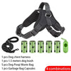 Ensemble Harnais et Laisse Anti-Traction pour Chien – Réfléchissant