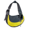 Bolso de hombro ventilado para perros y gatos: transporte cómodo con manos libres
