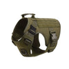 Kit Tactique Militaire pour Chien – Harnais, Collier, Laisse et Pochettes MOLLE
