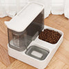 Station 2-en-1 Distributeur de Croquettes et Fontaine à Eau pour petit chien – Grande Capacité