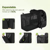 Mochila expandible para gatos y perros pequeños: transpirable y plegable
