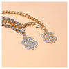 Collier Bijou pour Chien – Chaîne Plaquée Or ou Argent avec Pendentif
