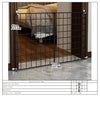 Parc intérieur pour chien - barrière modulable pour petits chiens