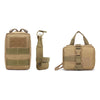Kit 3 Sacoches Tactiques MOLLE pour Chien – 2 Pochettes + Ceinture