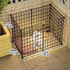 Parc intérieur pour chien - barrière modulable pour petits chiens