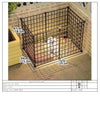 Parc intérieur pour chien - barrière modulable pour petits chiens