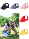 Casquette Baseball pour Chien – Visière Ajustable avec Trous pour les Oreilles