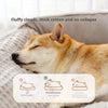 Canapé-Lit Orthopédique pour Chien – Flanelle Veloutée Toutes Saisons