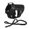 Kit Tactique Militaire pour Chien – Harnais, Collier, Laisse et Pochettes MOLLE