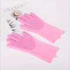 Gants de Toilettage en Silicone pour Chien et Chat - Massage et Bain