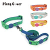 Ensemble Collier et Laisse pour Chien et Chat - Nylon Réfléchissant Ajustable