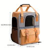 Sac à Dos de Transport Grande Capacité pour Chien et Chat – Tissu Oxford Respirant