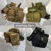 Kit 3 Sacoches Tactiques MOLLE pour Chien – 2 Pochettes + Ceinture