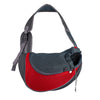 Bolso de hombro ventilado para perros y gatos: transporte cómodo con manos libres
