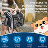 Panier Vélo pour Chien et Chat – Sac de Transport Extensible 4 Accès