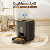 Distributeur Automatique de Croquettes 2L pour Chien et Chat – Programmable WiFi et Caméra