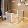 Enclos et Cage Double Couche pour Chien et Chat – Barrière Anti-Fugue Intérieure