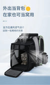 Mochila expandible para gatos y perros pequeños: transpirable y plegable