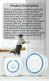 Sonnette Intelligente sans Fil pour Chien – Apprentissage Propreté