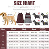Manteau Imperméable pour Chien - Veste d'Hiver Chaude avec Bandes Réfléchissantes