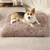 Tapis Moelleux pour Chien et Chat - Coussin Carré en Peluche Ultra Doux