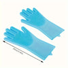 Gants de Toilettage en Silicone pour Chien et Chat - Massage et Bain