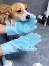Gants de Toilettage en Silicone pour Chien et Chat - Massage et Bain