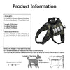 Sac de Randonnée Tactique pour Chien – Sacoche Dorsale Nylon 1000D Système MOLLE