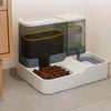 Station 2-en-1 Distributeur de Croquettes et Fontaine à Eau pour petit chien – Grande Capacité