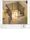 Parc intérieur pour chien - barrière modulable pour petits chiens