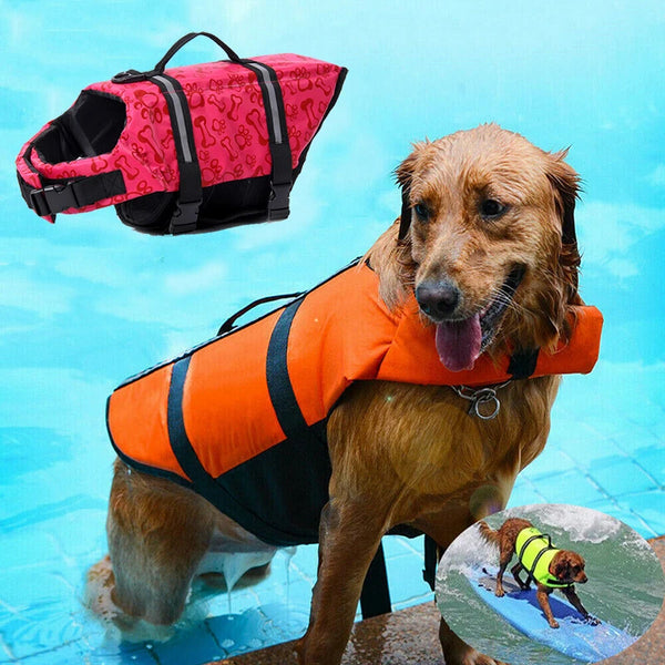 Gilet de Sauvetage pour Chien – Veste Aquatique Sécurisée pour Petits et Grands Chiens