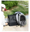 Mochila expandible para gatos y perros pequeños: transpirable y plegable
