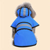 Imperméable pour Chien - Manteau de Pluie Ajustable Coupe-Vent