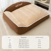 Canapé-Lit Orthopédique pour Chien – Flanelle Veloutée Toutes Saisons